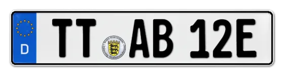 E-Kennzeichen TeTtnang online bestellen