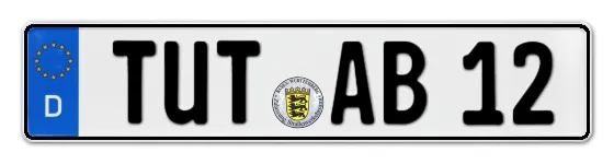 Autokennzeichen TUTtlingen