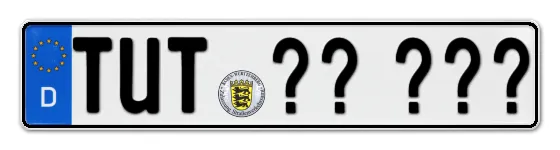 Wunschkennzeichen Tuttlingen reservieren