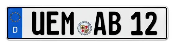 Autokennzeichen UeckerMünde