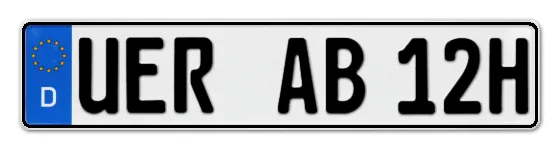 H-Kennzeichen UER als Wunschkennzeichen online bestellen