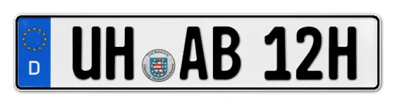 H-Kennzeichen UH online bestellen
