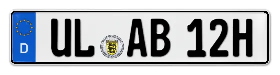 H-Kennzeichen UL als Wunschkennzeichen online bestellen