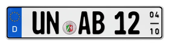 Saisonkennzeichen UN für UNna online bestellen