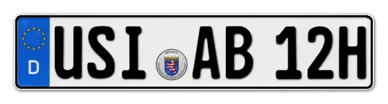 H-Kennzeichen USI als Wunschkennzeichen online bestellen