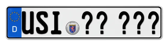 WunschKennzeichen Usingen Wunschkennzeichen Usingen reservieren