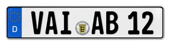 Autokennzeichen VAIhingen