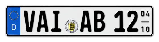 Saisonkennzeichen VAI für VAIhingen online bestellen