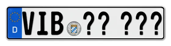 WunschKennzeichen Vilsbiburg Wunschkennzeichen Vilsbiburg reservieren