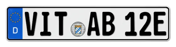 E-Kennzeichen VIechTach online bestellen