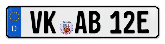 E-Kennzeichen VölKlingen online bestellen