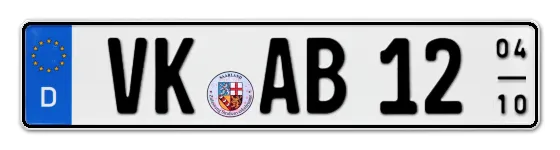 Saisonkennzeichen VK für VölKlingen online bestellen