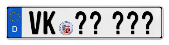 Wunschkennzeichen Völklingen reservieren