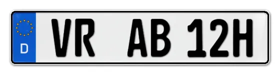 H-Kennzeichen VR als Wunschkennzeichen online bestellen