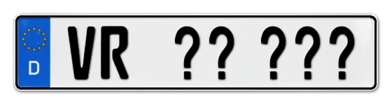 Wunschkennzeichen Vorpommern,-rügen reservieren