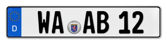 Kennzeichen WAldeck bestellen