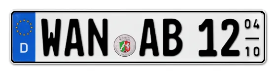 Saisonkennzeichen WANne Saisonkennzeichen WAN für WANne online bestellen