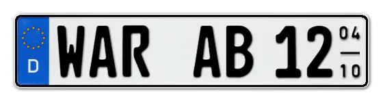 Saisonkennzeichen WARburg Saisonkennzeichen WAR für WARburg online bestellen