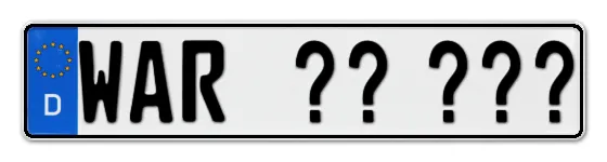 WunschKennzeichen Warburg Wunschkennzeichen Warburg reservieren