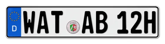 H-Kennzeichen WAT online bestellen