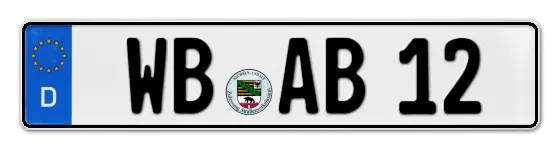 Autokennzeichen WittenBerg