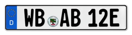 E-Kennzeichen WittenBerg online bestellen