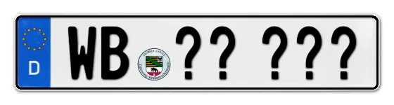 Wunschkennzeichen Wittenberg reservieren