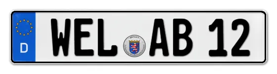 Autokennzeichen WEiLburg