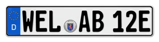 E-Kennzeichen WEiLburg online bestellen