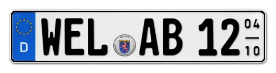 Saisonkennzeichen WEL für WEiLburg online bestellen