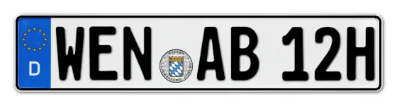 H-Kennzeichen WEN online bestellen