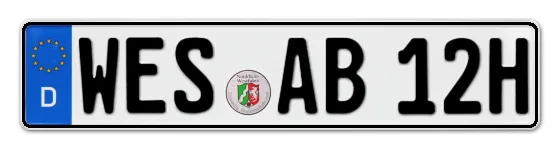H-Kennzeichen WES online bestellen