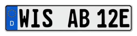 E-Kennzeichen WISmar online bestellen