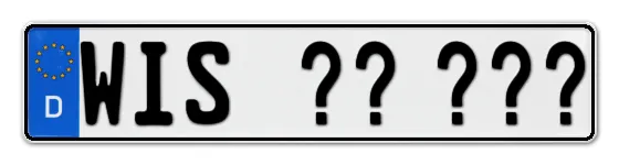 Wunschkennzeichen Wismar reservieren