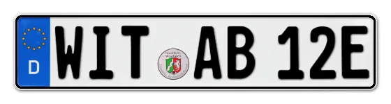 E-Kennzeichen WITten online bestellen