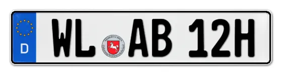 H-Kennzeichen WL online bestellen