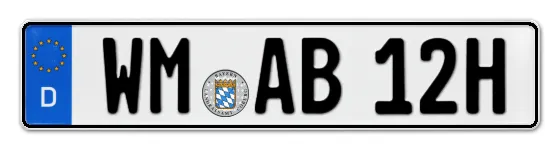 H-Kennzeichen WM online bestellen