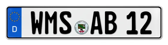 Autokennzeichen WolMirStedt