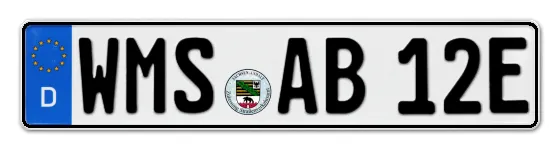 E-Kennzeichen WolMirStedt online bestellen