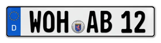 Autokennzeichen WOlfHagen