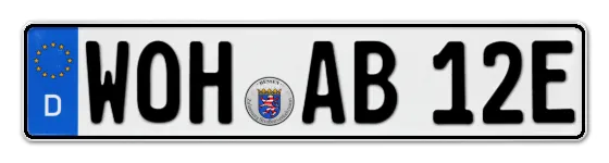 E-Kennzeichen WOlfHagen online bestellen