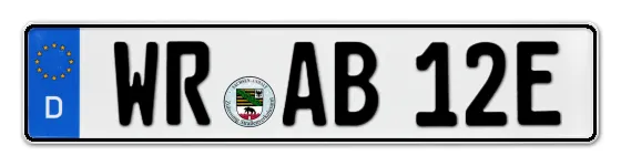 E-Kennzeichen WernigeRode als Wunschkennzeichen online reservieren