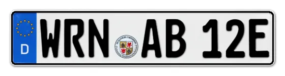 E-Kennzeichen WaReN online bestellen