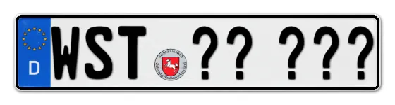 Wunschkennzeichen Westerstede reservieren