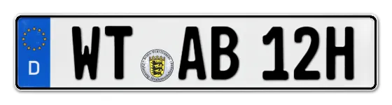 H-Kennzeichen WT online bestellen