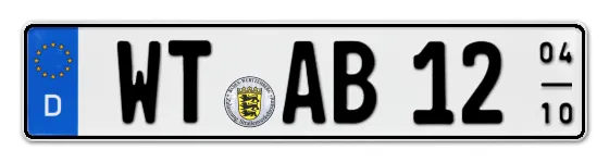 Saisonkennzeichen WaldshuT Saisonkennzeichen WT für WaldshuT online bestellen