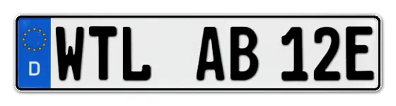 E-Kennzeichen WitTLage online bestellen