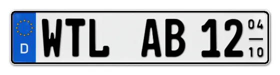 Saisonkennzeichen WTL für WitTLage online bestellen