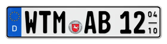 Saisonkennzeichen WTM für WitTMund online bestellen