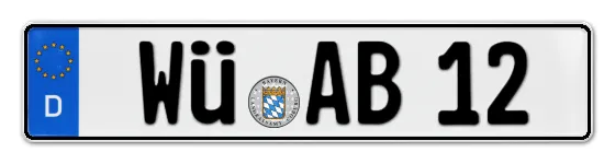 Autokennzeichen WÜrzburg Autokennzeichen WÜrzburg